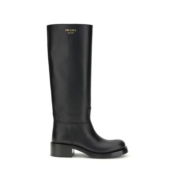 PRADA Shoes - Prada Women High Leather Boots
